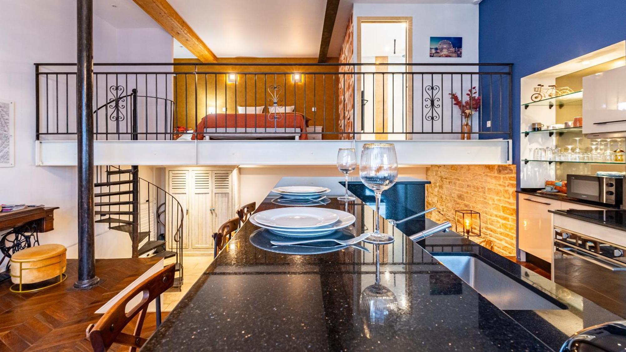 דירות דיז'ון Le Chouette Loft מראה חיצוני תמונה