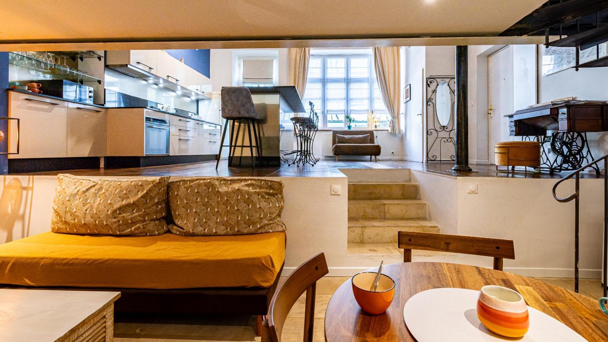 דירות דיז'ון Le Chouette Loft מראה חיצוני תמונה